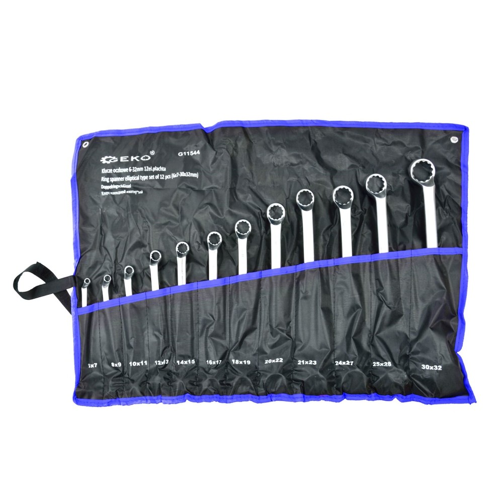 Klucze oczkowe 6-32mm 12el.płachta(2/8)
