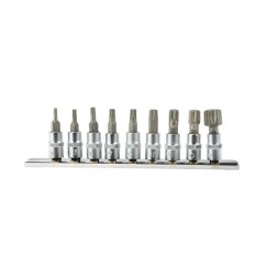 9el.zestaw kl.trzp.torx T10-60 1/4" CRV(10/20)