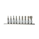 9el.zestaw kl.trzp.torx T10-60 1/4" CRV(10/20)