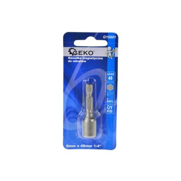 Nasadka magnetyczna do wkrętów 8mmx48mm 1/4"/typ Farmer/(200/400)