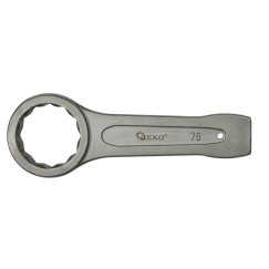 Klucz oczkowy udarowy do pobijania 75 mm(6/12)