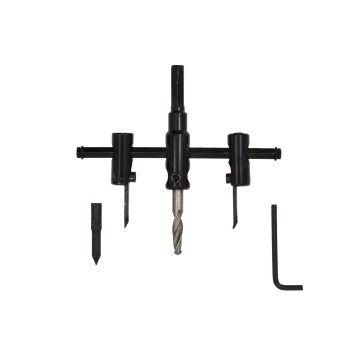 Otwornica nastawna 30-120 mm do płyt gips.,drewna (5/50)