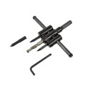 Otwornica nastawna 30-120 mm do płyt gips.,drewna (5/50)