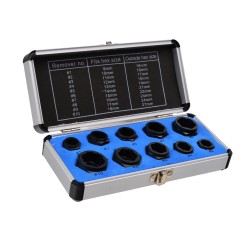 Zestaw nasadek do zniszczonych śrub 10el. alu.op. (25/30)