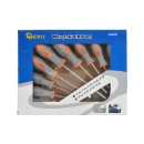 Wkrętaki CRV 9el. GEKO(szaro-pomarańcz)(20)