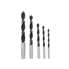Kpl.5szt.wierteł do drewna 4-10mm(200)