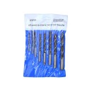 Kpl.8szt.wierteł do drewna 3-10mm(100)