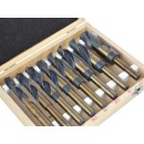 Zestaw 8szt. wierteł NWKA do metalu i drewna HSS(10)