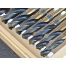 Zestaw 8szt. wierteł NWKA do metalu i drewna HSS(10)