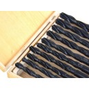 Zestaw10szt.wierteł morse'a do metalu MK2 14,5-23mm(5)