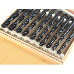 Zestaw10szt.wierteł morse'a do metalu MK2 14,5-23mm(5)