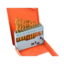 Kpl.wierteł 13szt.1,5-6,5mm HSS TiN met.box (20/80)