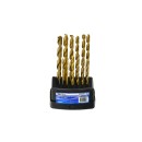 Kpl.wierteł 13szt.1,5-6,5mm HSS TiN plast.box (50)