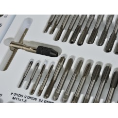 Kpl.narzynek i gwintowników 110el.(3)