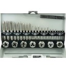 Zestaw gwintowników i narzynek M3-M12  32el. (10)