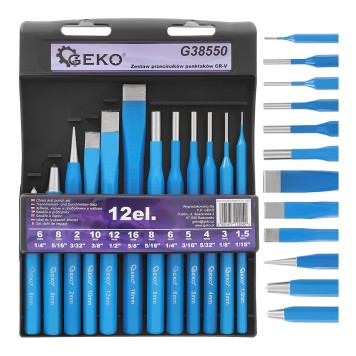 Zestaw przecinaków punktaków 12el. CR-V (20)