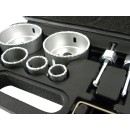 Zestaw otwornic wolframowych 22-73mm 9el.(24)