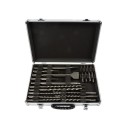 Zestaw wierteł i dłut SDS PLUS 17el./alu walizka/(4)