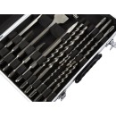 Zestaw wierteł i dłut SDS PLUS 17el./alu walizka/(4)