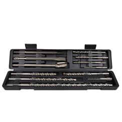 Zestaw 12szt. wierteł i dłut SDS PLUS(10)