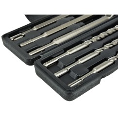 Zestaw 12szt. wierteł i dłut SDS PLUS(10)