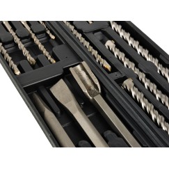 Zestaw 12szt. wierteł i dłut SDS PLUS(10)