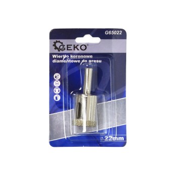 Wiertło koronowe diamentowe do gresu 22mm PROFI (3/216)