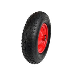 Koło do taczki 4.00-8/2PR/czerwona felga/(1)