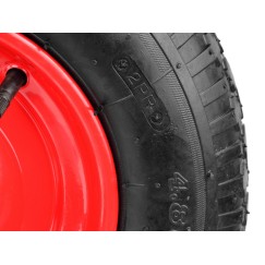 Koło do taczki 4.00-8/2PR/czerwona felga/(1)