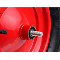Koło do taczki 4.00-8/2PR/czerwona felga/(1)