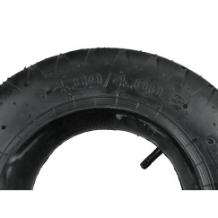 Opona z dętką 4.00-8/4PR romb(20)