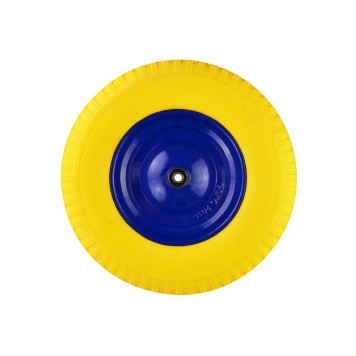 Koło do taczki 4.00-8 pełne Flower/żółte(5)