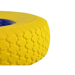 Koło do taczki 4.00-8 pełne Flower/żółte(5)