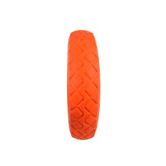 Koło do taczki 4.00-8 pełne PU orange/(5)