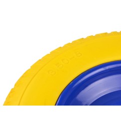 Koło do taczki 3.50-8 pełne PU Flower (5)