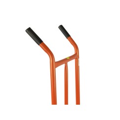 Wózek transportowy 250kg 400x300mm(wysuwany podest) pomarańcz(1)