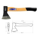 Siekiera PROFI 600Gx14" (drewniany trzonek)  (6/24)