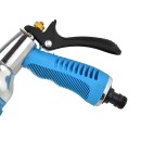 Pistolet 8-funk. srebrny,r.guma (12/48)