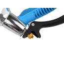 Pistolet 8-funk. srebrny,r.guma (12/48)