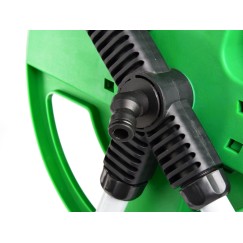 Wózek do 45m węża ogrodowego/zielony/(6)