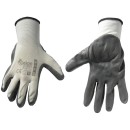 Rękawice ochronne GEKO r.10/biało-szare/(12/300)