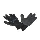 Rękawice ochronne GEKON r.10/latex,czarne grube/(12/240)