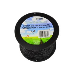 Żyłka do podkaszarki  karbowana 2,4mmx300m (8)