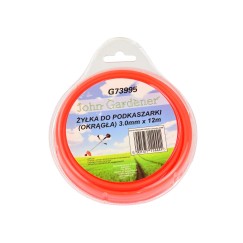 Żyłka do podkaszarki okrągła 3mmx12m(10/80)