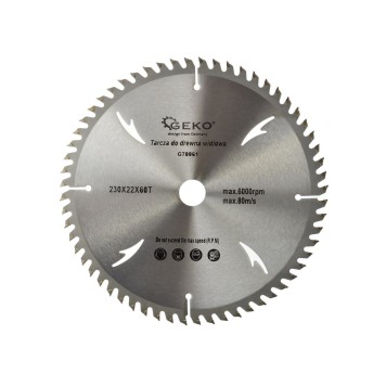 Tarcza do drewna 230x22x60T(otwory)(40/50)