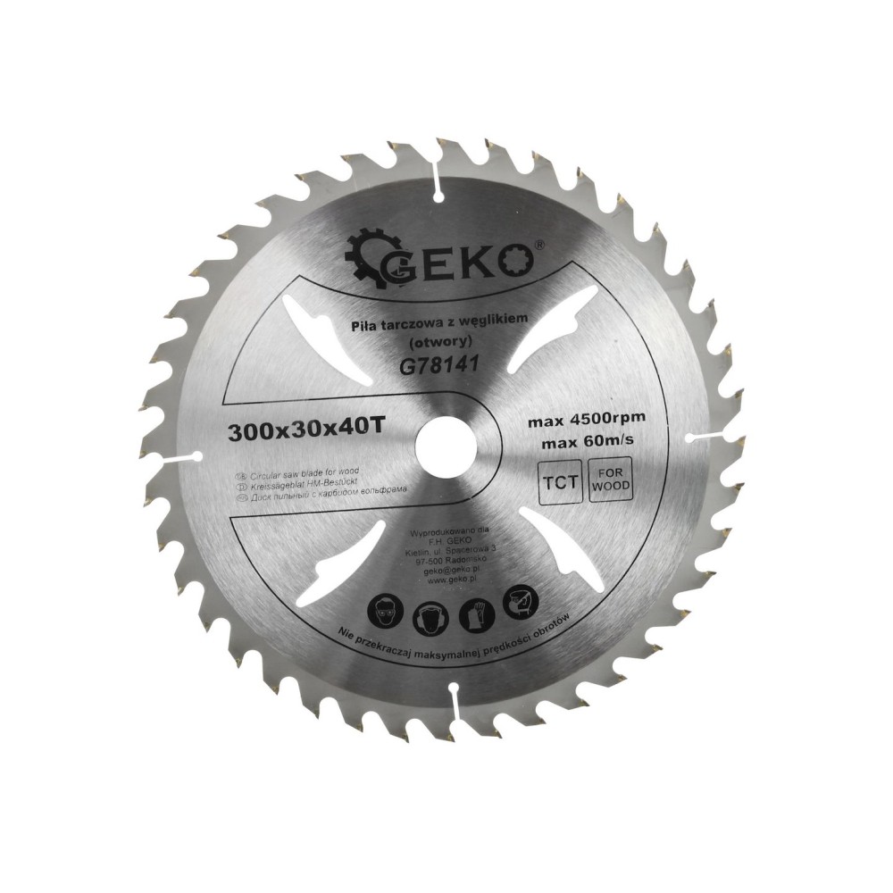 Tarcza do drewna 300x30x40T(otwory) (20)