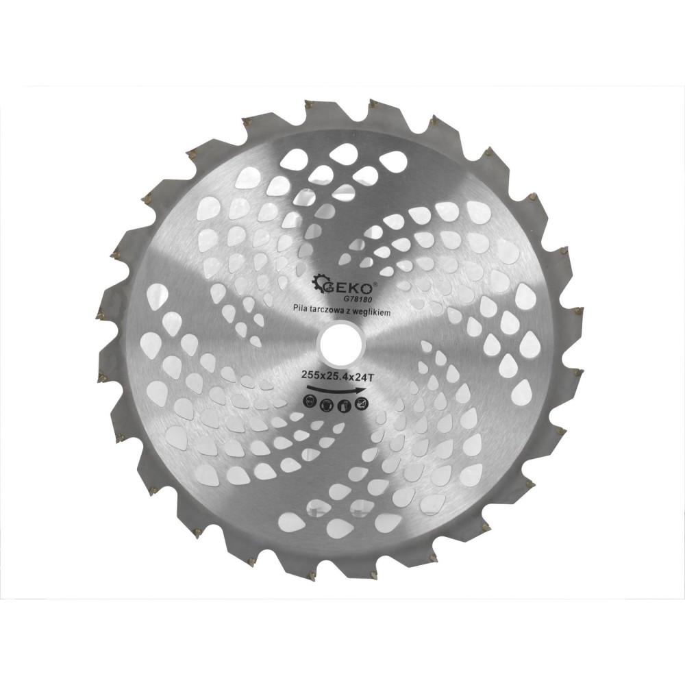 Tarcza z widią do podkaszarki spalinowej 255x25,4mmx24T (50)