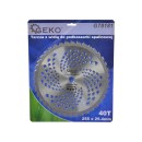 Tarcza z widią do podkaszarki spalinowej 255x25,4mmx40T (25/50)