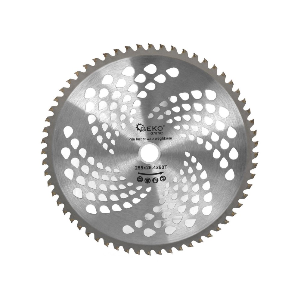 Tarcza z widią do podkaszarki spalinowej 255x25,4mmx60T (25/50)