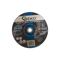 Tarcza do cięcia stali nierdzewnej GEKO PREMIUM 230x2.0 (25/100)